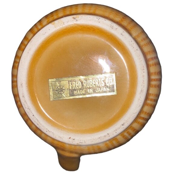 Vintage Fred Roberts Co. Ceramic Creamer & Sugar Set Made In Japan - Picture 3 of 13